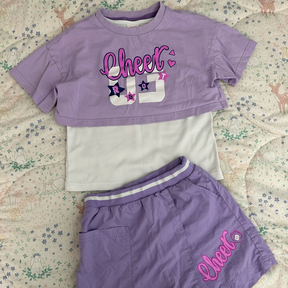 Cheer Up Kids Set - Purple